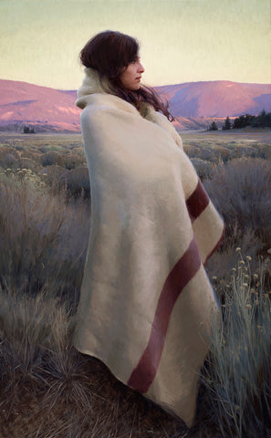 Silence & Sagebrush signed limited edition print by Jeremy Lipking