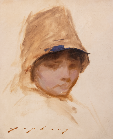 Study for Skylar in Blue (Included in the Retrospective)