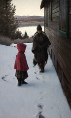 Twilight Trail signed limited edition print by Jeremy Lipking